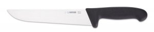 GIESSER Mäsiarsky rovný nôž v čiernej farbe 21cm #4005-21s