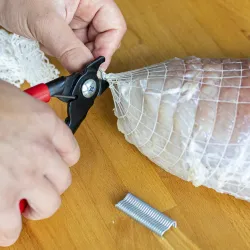 Klipy pre krimpovacie kliešte na mäso - 60 ks