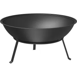Záhradné okrúhle ohnisko s roštom, Ø55 cm