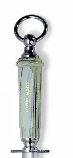 Dick Dickoron ocieľka micro 30 cm, oválny, super jemný povrch # 75003-30