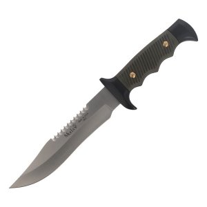 Poľovnícky nôž Muela Outdoor ABS s tmavo zelenou rukoväťou, 5161