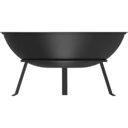 Záhradné okrúhle ohnisko s roštom, Ø55 cm