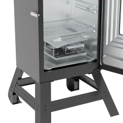 Elektrická udiareň DragON s mobilnou základňou + čistiaci prostriedok
