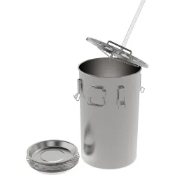 Domáca udiareň v hrnci, 35 l, na plynový sporák