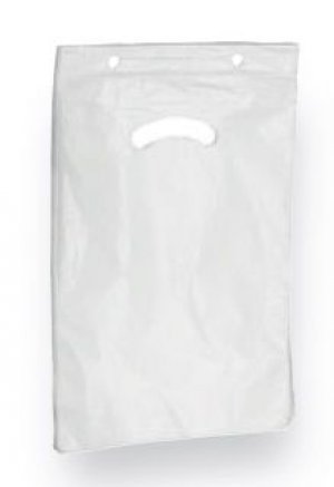 HDPE nákupná taška biela, 2500 ks