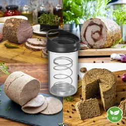 Sklenený varič šunky na 450 g