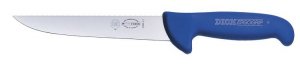 DICK, ErgoGrip, Vykrvovací rovný nôž v modrej farbe, tvrdý, 21 cm, #82006-21
