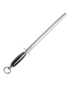 Dick exkluzívna ocieľka 25 cm, okrúhla, s ebenového dreva# 75871-25