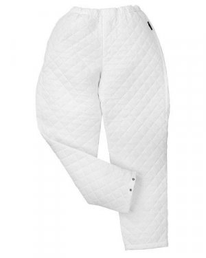 Thermo-nohavice Ehlert, prešívané, biele