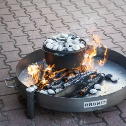 Záhradné kovové ohnisko, o 60 cm