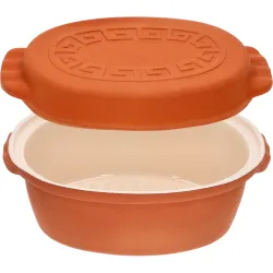 Glazovaný rímsky hrniec 4,5 l