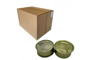 Plechovka na konzervovanie 99x47 mm s trhacím viečkom na dne, bal.160 ks/350g