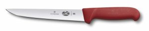 Victorinox, Fibrox, Vykosťovací rovný nôž v červenej farbe, 18 cm #5.5501.18