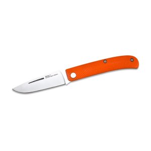Poľovnícky nôž Manly Comrade s oranžovou rukoväťou, D2 HRC 59/61