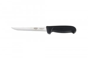 Mikov, vykrvovací nôž, čierny, rovný, 15 cm, 310-NH-15