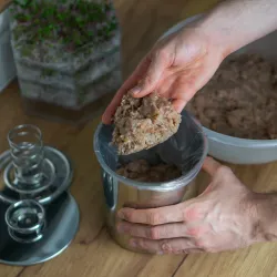 Šunkovar na prípravu domácej šunky a pokrmov, 3kg + sada s teplomerom a vreckam