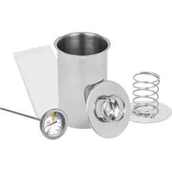 Šunkovar na prípravu domácej šunky a pokrmov, 1,5 kg + sada s teplomerom a vreck