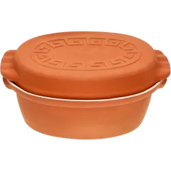 Glazovaný rímsky hrniec 4,5 l
