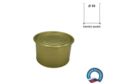 Konzervové plechovky 99x61,5- "1/2kg", balenie 120 ks