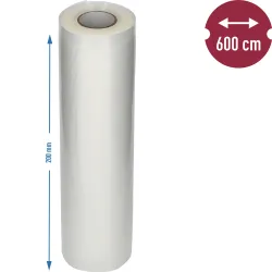 Štruktúrované sáčky / rolka 20x600 cm do vákuovačky BROWIN