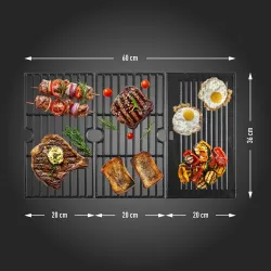 Plynový gril dragon BBQ201, 18,8 kW, strieborný