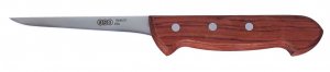 KDS, Bubinga, Vykosťovací nôž v hnedej farbe, pevný, 12,5 cm