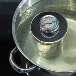 Šunkovar na prípravu domácej šunky a pokrmov, 1,5 kg + sada s teplomerom a vreck