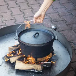 Záhradné kovové ohnisko, ø 70 cm