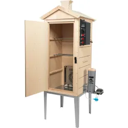 Elektrická udiareň DragON PLYWOOD NATURE 100E