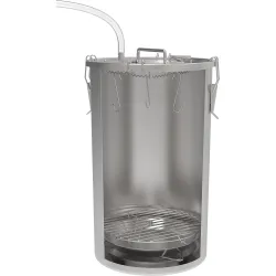 Domáca udiareň v hrnci, 35 l, na plynový sporák
