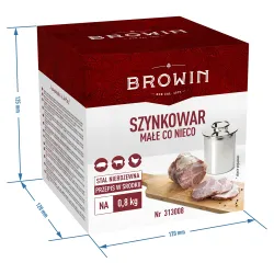 Šunkovar na prípravu domácich údenín do 0,8 kg