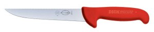 DICK, ErgoGrip, Vykrvovací nôž v červenej farbe, 21 cm #82006-21