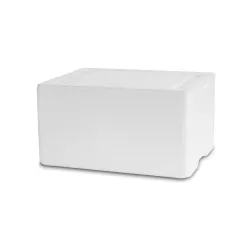 Polystyrénové izolačné boxy biele, 19 litrov