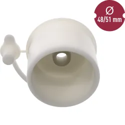 Zátka na demižóny s priemerom 48/51 mm s uzáverom