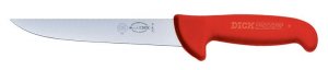 DICK, ErgoGrip, Vykrvovací nôž v červenej farbe, 18 cm #82006-18-03