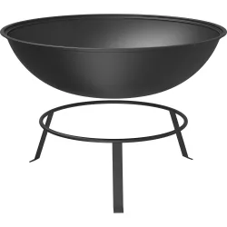 Záhradné okrúhle ohnisko s roštom, Ø55 cm