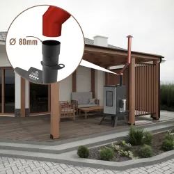 Elektrická udiareň DragON s mobilnou základňou + čistiaci prostriedok