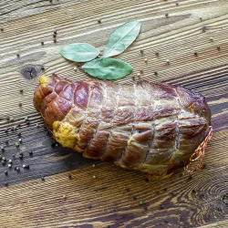Šnúrka na mäso červeno-biela (240°C) 55 m