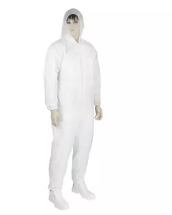 EHLERT, PROFESSIONÁL, jednorázový PP overal, biely, XL