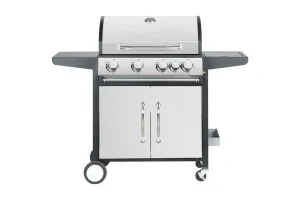 Plynový gril Manresa BBQ, 4+1 horáky