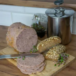 Šunkovar na prípravu domácej šunky a pokrmov, 3kg + sada s teplomerom a vreckam