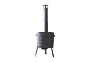 Kotlina 39 cm natretá ohňovzdornou farbou Plus 600