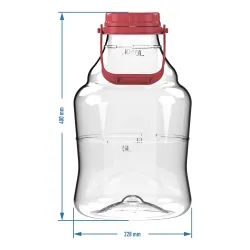 10 l demižón s rúčkou