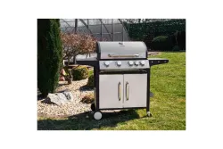 Plynový gril Manresa BBQ, 4+1 horáky