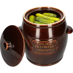 Kameninový sud s pokrievkou, 4,5 l