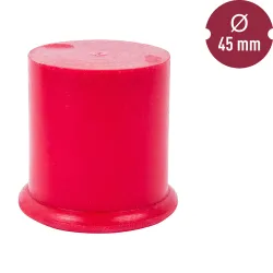 Zátka červená na demižóny – ø 45 mm