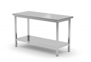 Hendi nerezový stôl Kitchen Line 700 mm bez lišty