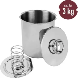 Šunkovar na prípravu domácej šunky a pokrmov, 3kg + sada s teplomerom a vreckam