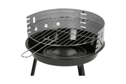 Gril na drevené uhlie Fabio BBQ, 38x38x55 cm