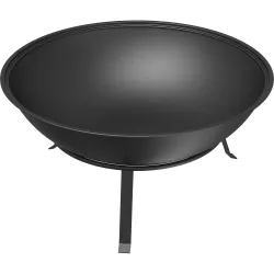 Záhradné okrúhle ohnisko s roštom, Ø55 cm